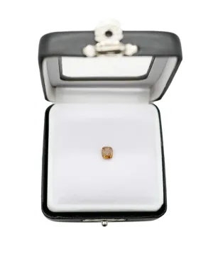 1.01 ct CUSHION NATURAL DARK ORANGE DIAMOND ANL-S18-5
