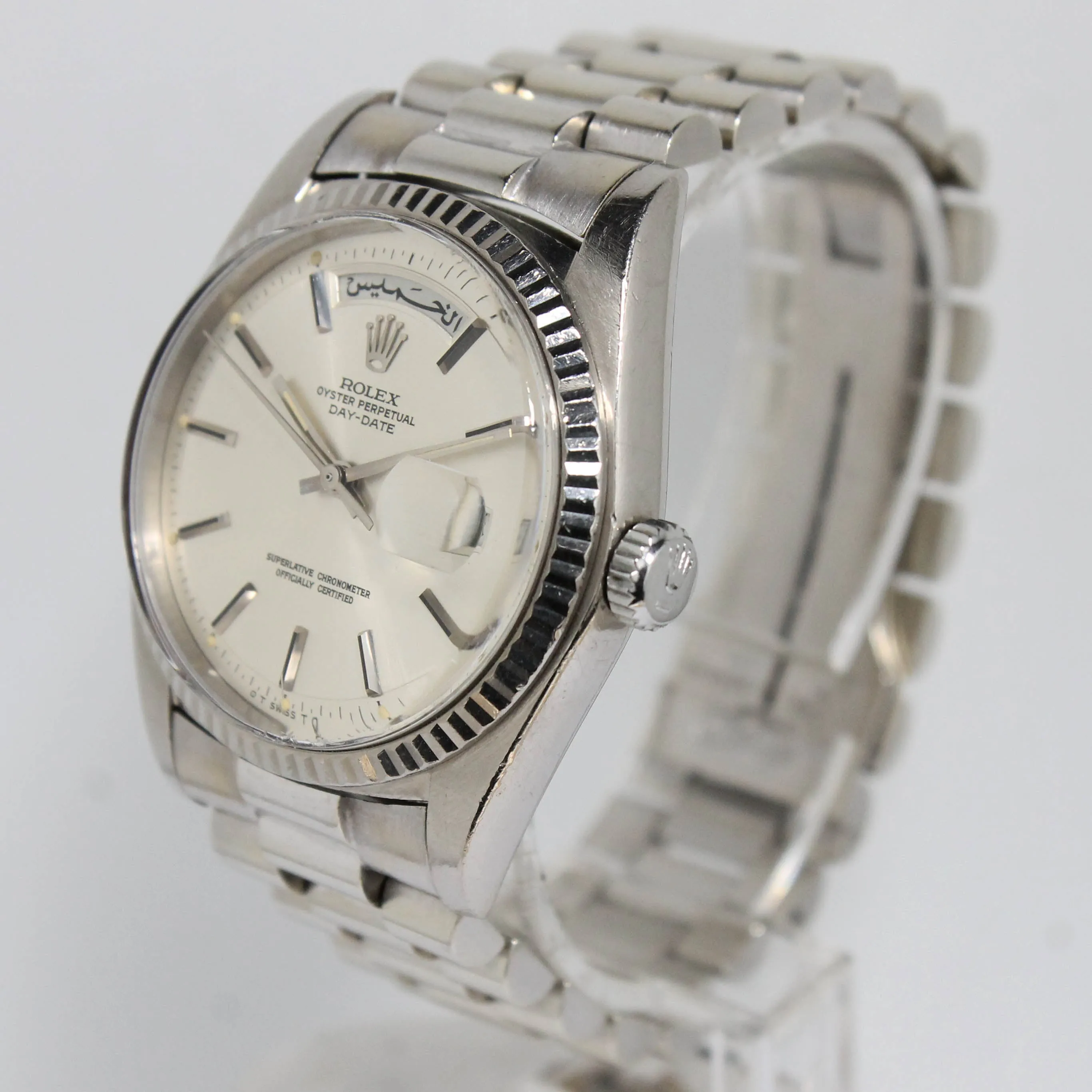 1973 Rolex Day Date Sigma Dial Unpolished Arabic Calendar Ref. 1803