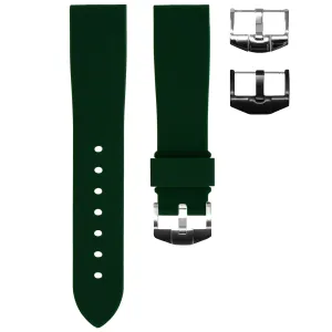 20MM LUG WIDTH STRAP - FOREST GREEN RUBBER