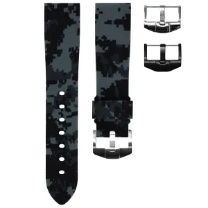 20MM LUG WIDTH STRAP - GRAPHITE DIGI CAMO RUBBER