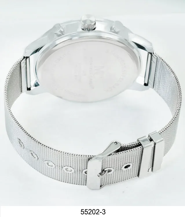 5520-Montres Carlo Metal Band Watch