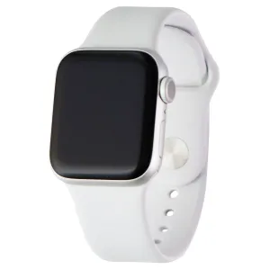 Apple Watch Series 5 (40mm) A2092 GPS Only - Silver AL / White Sport Band