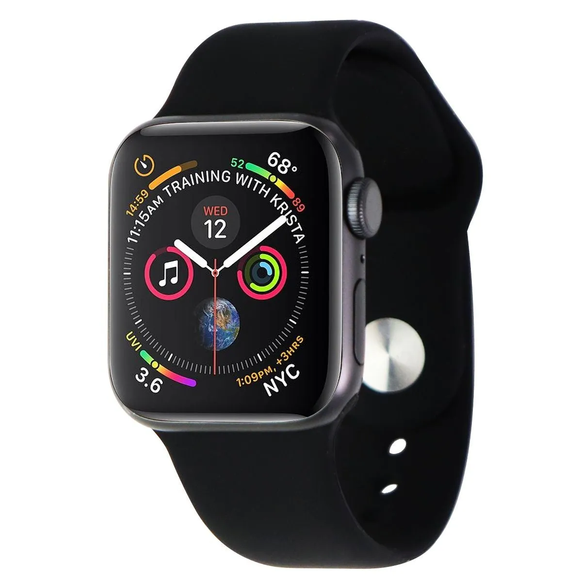 Apple Watch Series 5 (40mm) A2092 GPS Only - Space Gray / Black Sport Band