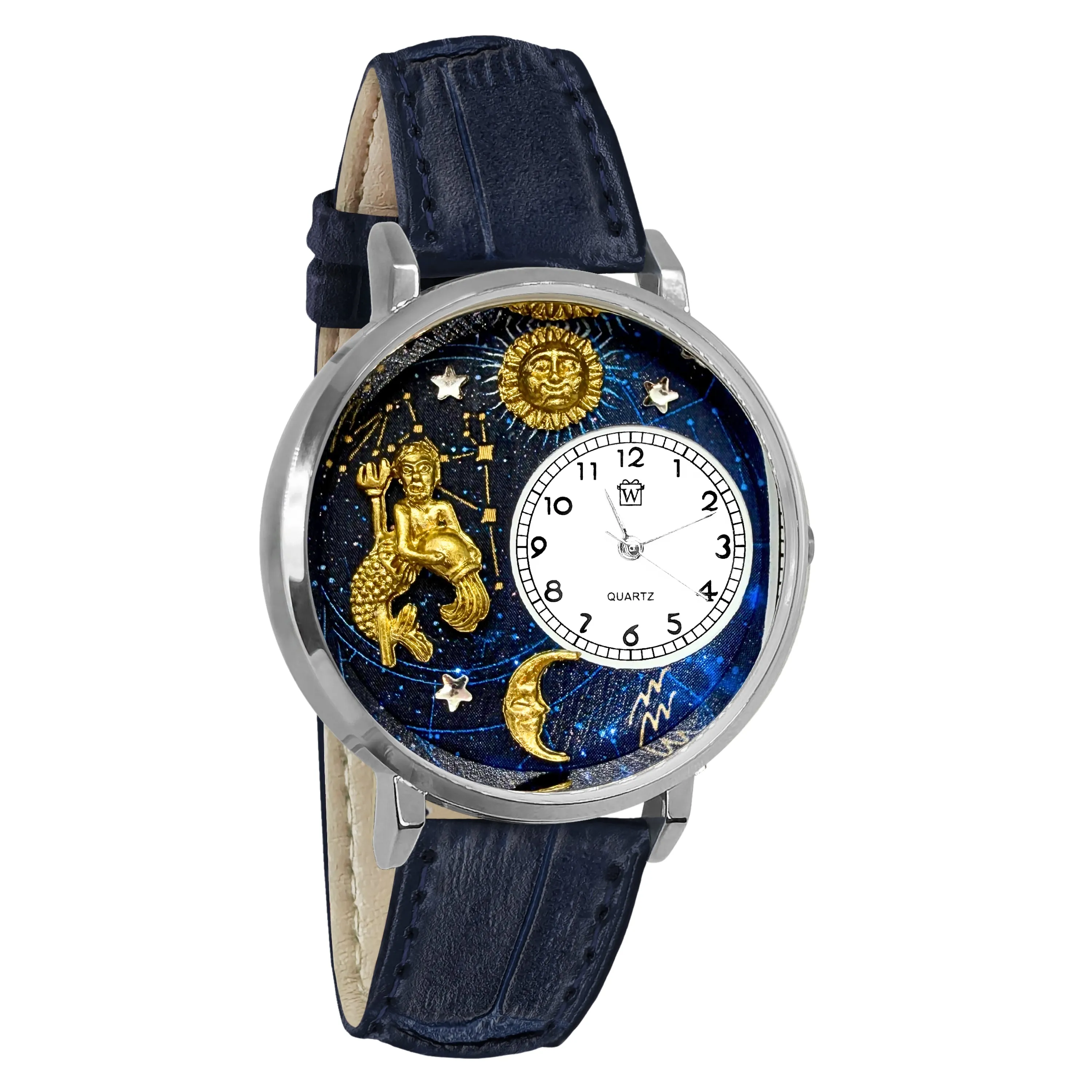 Aquarius Zodiac 3D Watch Large Style