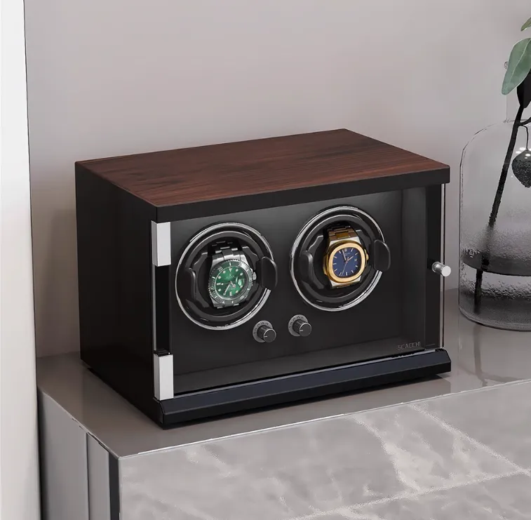 Automatic Mechanical Watch Winder Box for 16 Watch Vertical