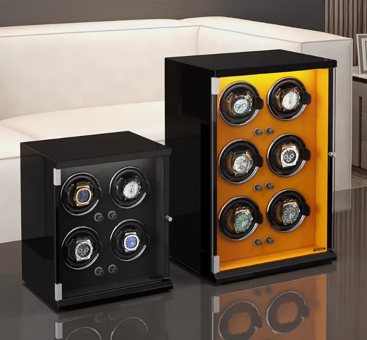 Automatic Mechanical Watch Winder Box for 16 Watch Vertical