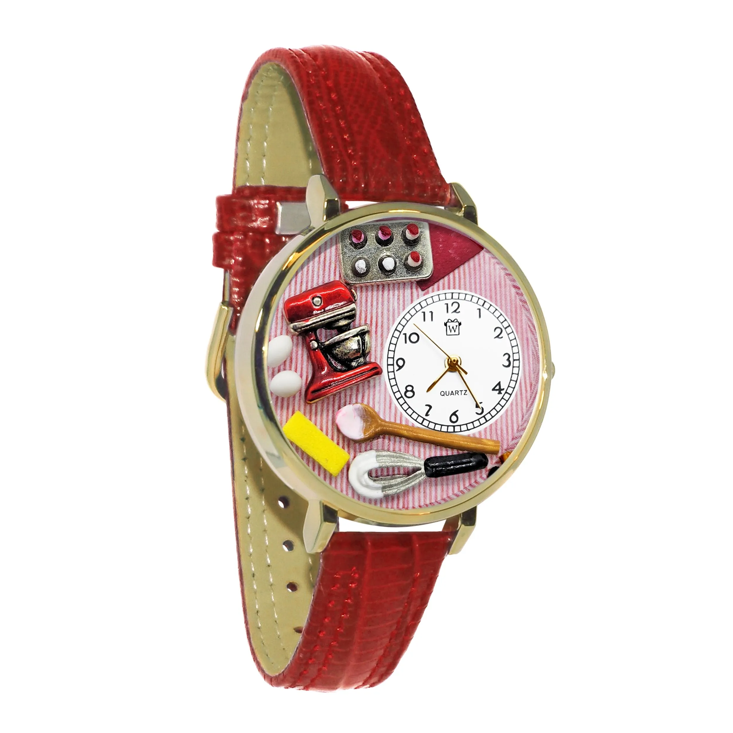 Baking Mixer Cupcake 3D Watch Large Style