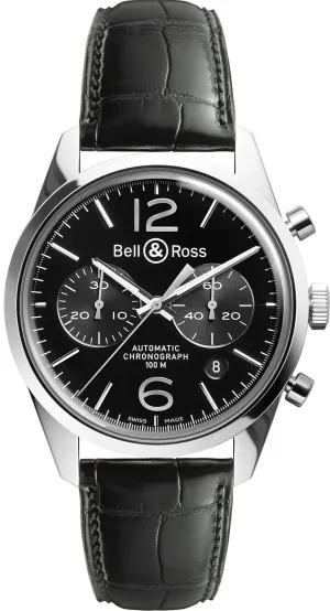 Bell & Ross Watch Vintage BR 126 Officer Black