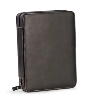 BeyBerk Black Leather 8 watch Travel Case