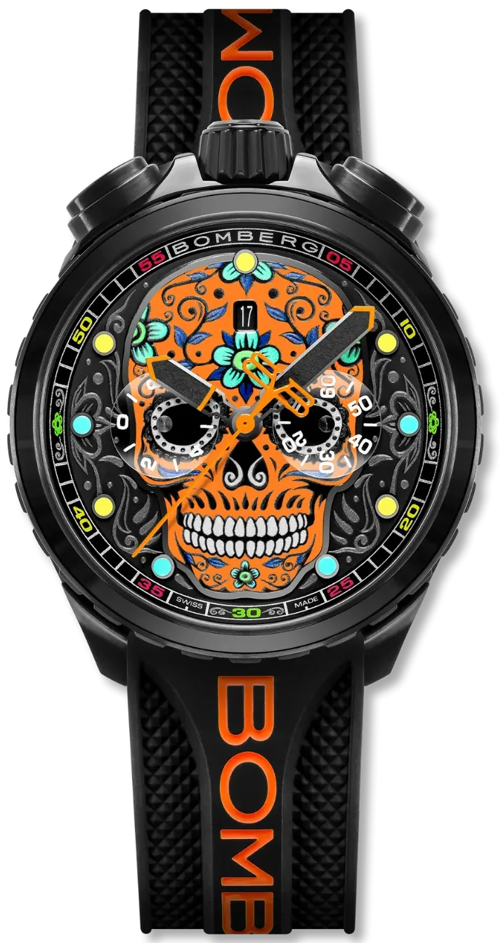 Bomberg Sugar Skull Orange