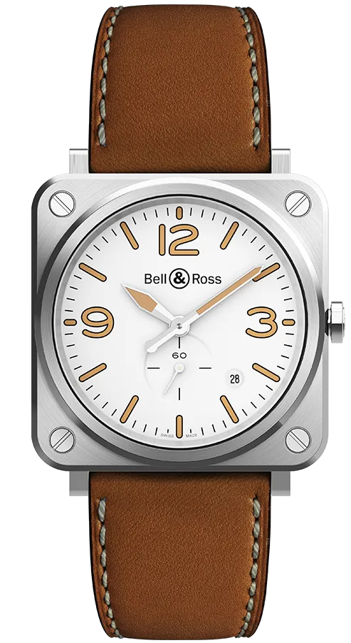 BR Watch BRS Quartz White Heritage