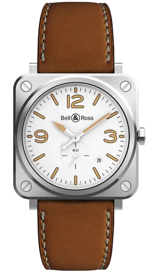 BR Watch BRS Quartz White Heritage