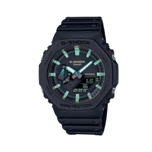 Casio G-SHOCK Analogue-Digital 2100 Series Black Men's Watch GA2100RC-1A