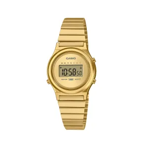 Casio Ladies Digital Gold Watch - LA700WEG-9A
