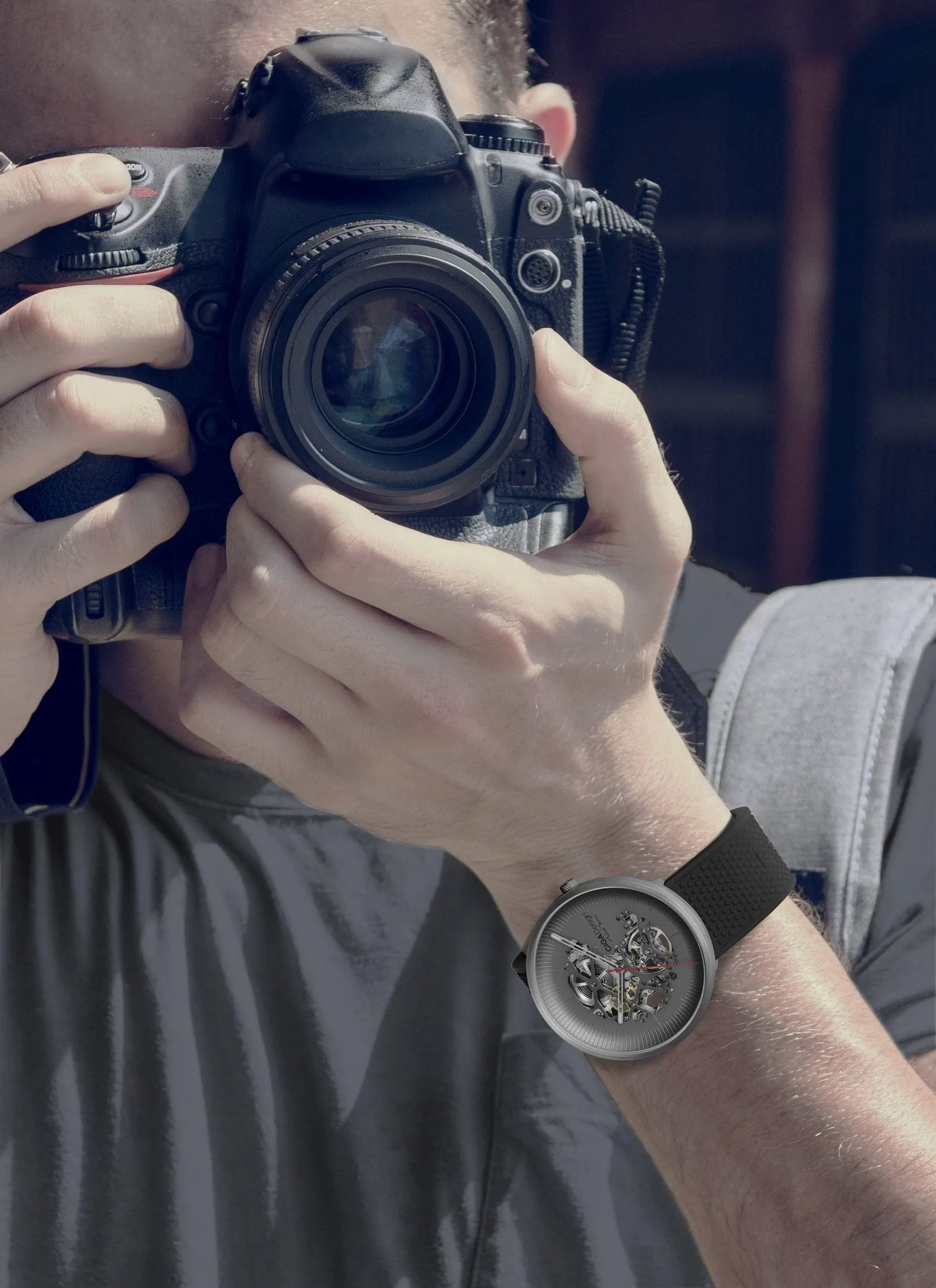 Ciga Design Michael Young Series Titanium Black 45 MM Automatic Men