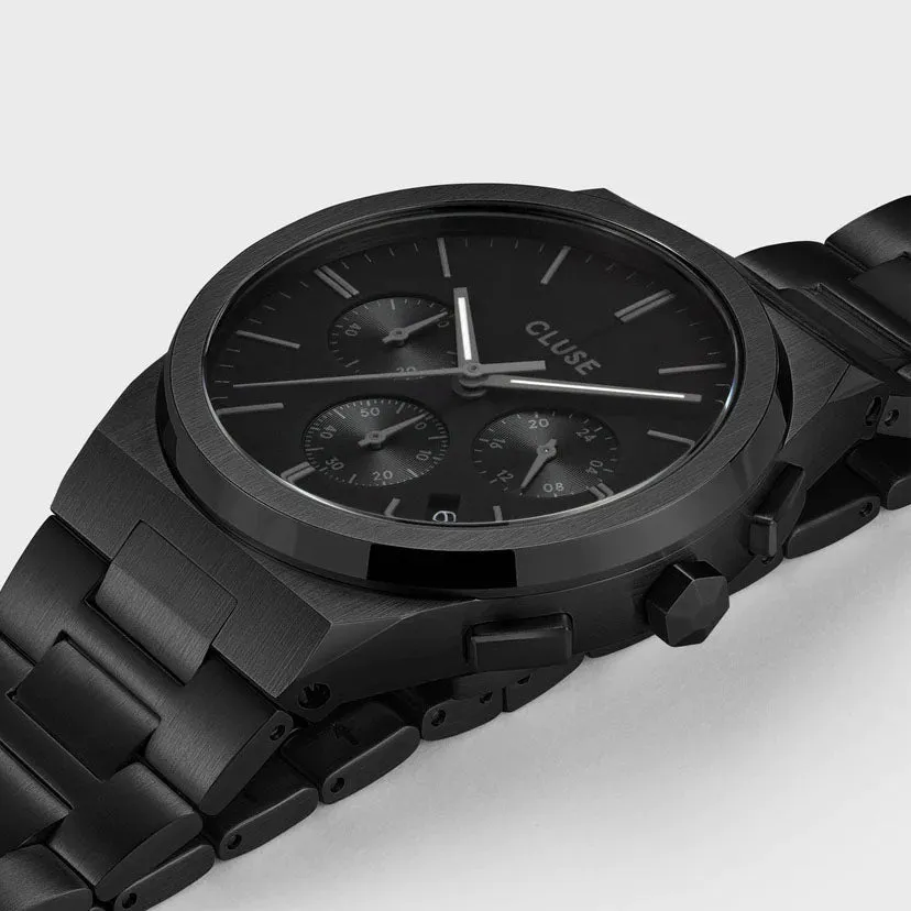 Cluse Vigoureux Chrono Full Black