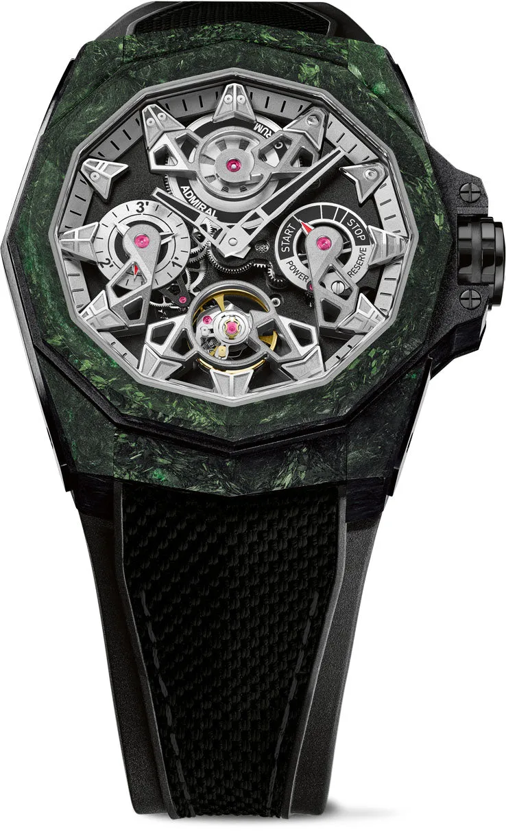 Corum Watch Admiral 45 Openworked Luminescent Carbon