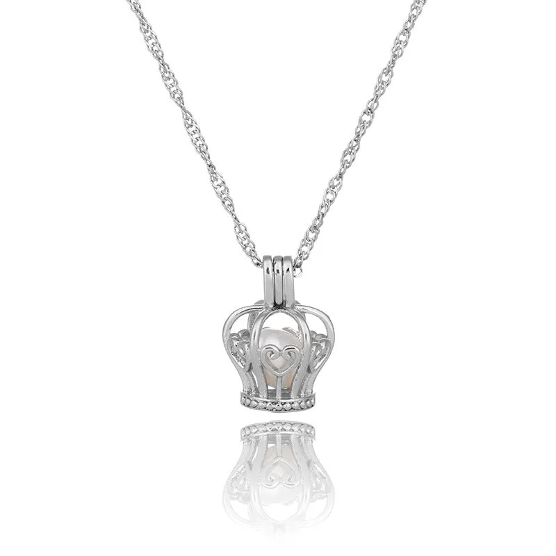 Creative hollowed oysters Pearl series necklace, natural freshwater pearl clavicle chain accessories manufacturer wholesale