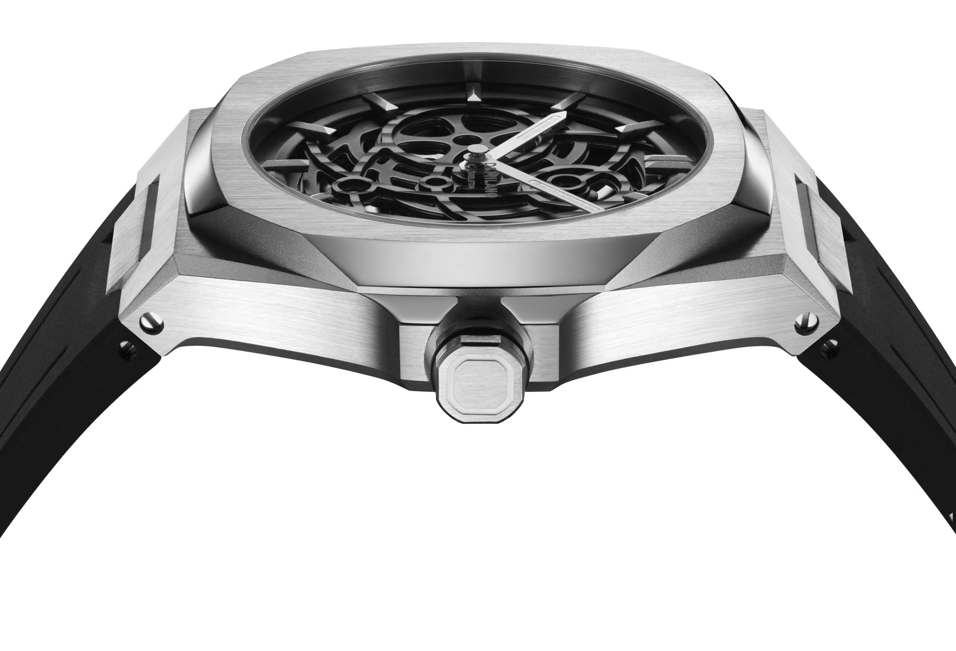 D1M Watch Skeleton Silver