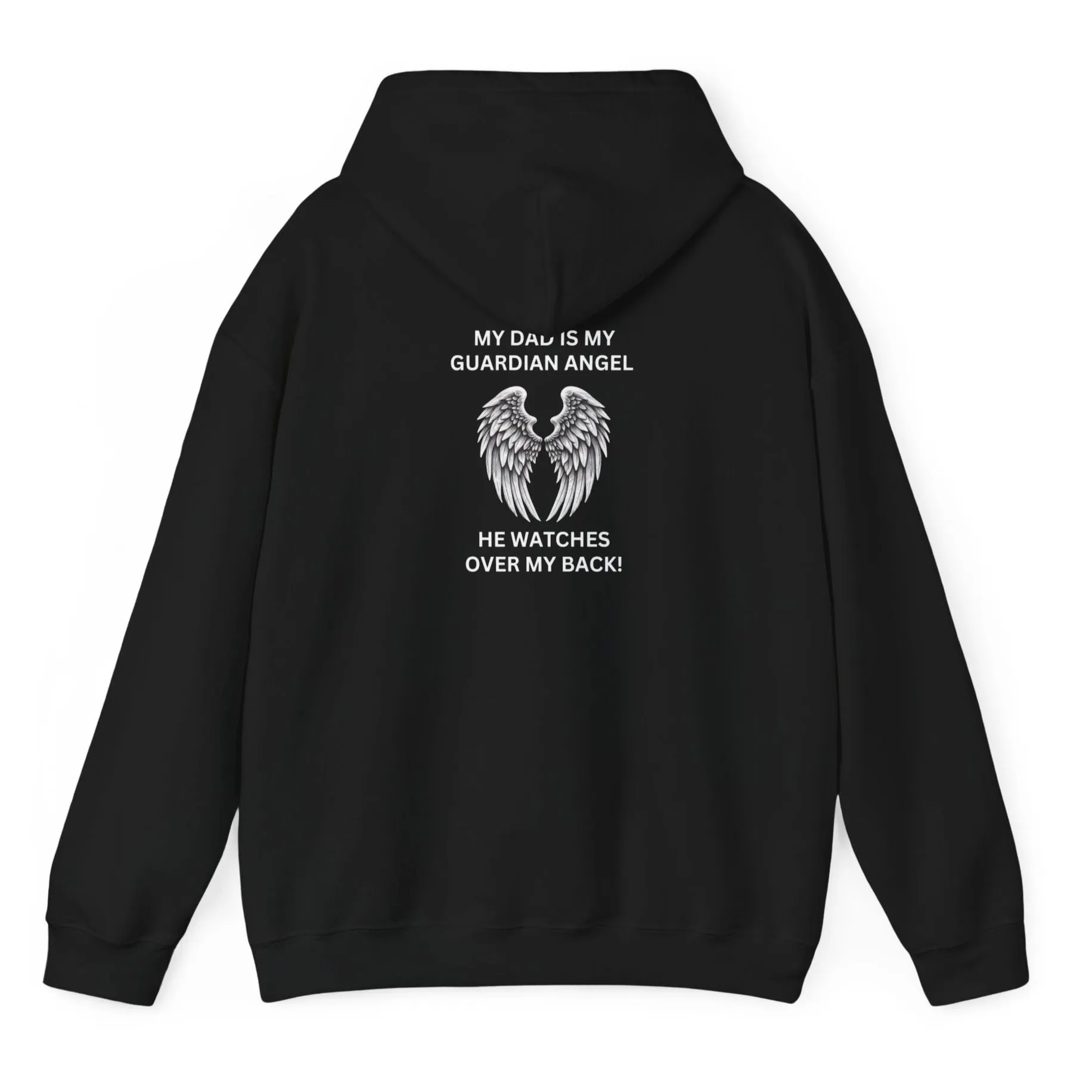Dad, Watches Over My back Hoodie