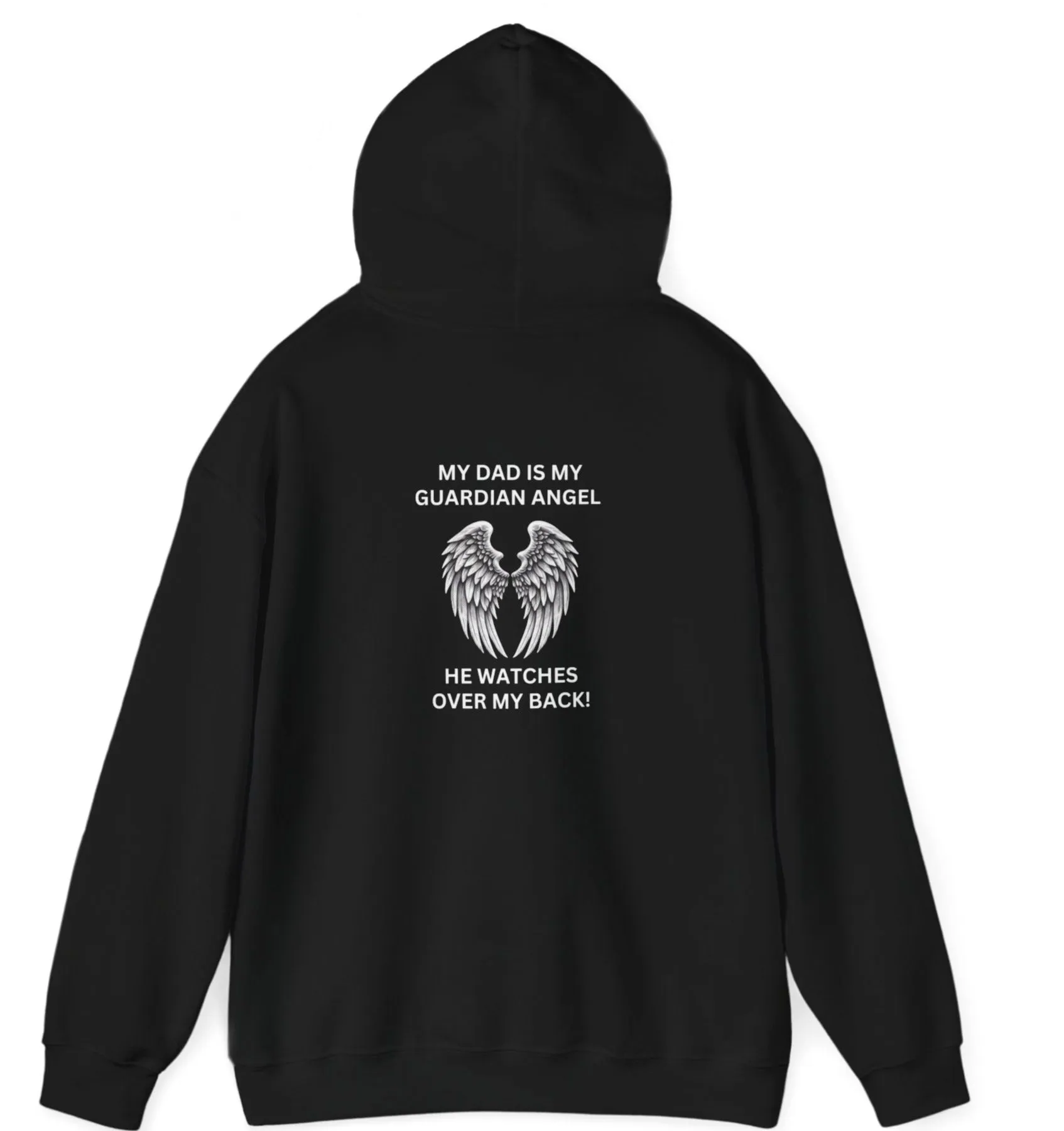 Dad, Watches Over My back Hoodie