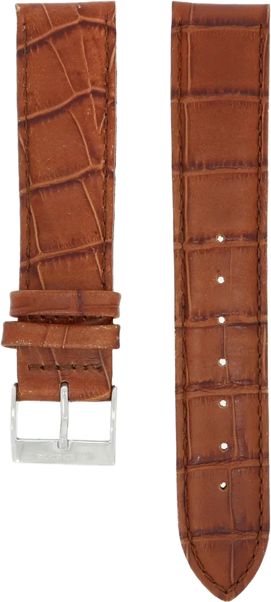 Edox Brown Leather Strap 19mm