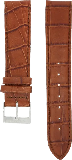 Edox Brown Leather Strap 19mm