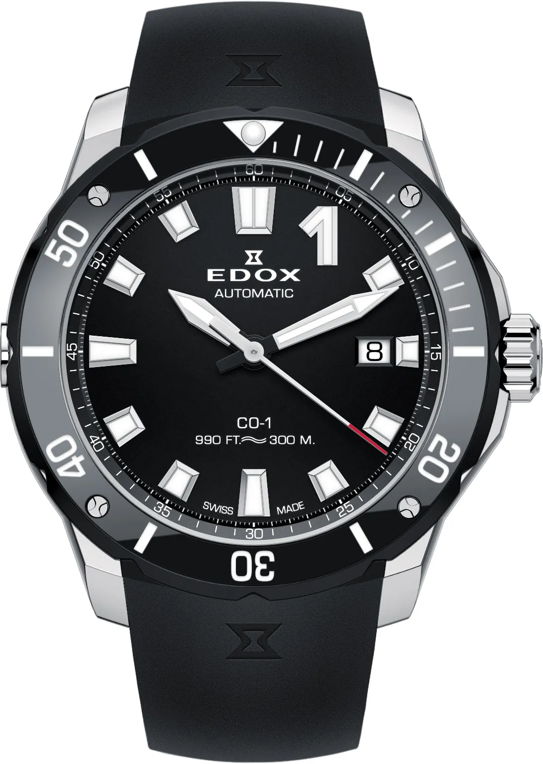 Edox Watch CO-1 Automatic 3 Hands D