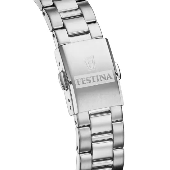 Elegant Festina Women's Stainless Steel Watch F20553/2 with Classic Design