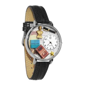 English Teacher 3D Watch Large Style