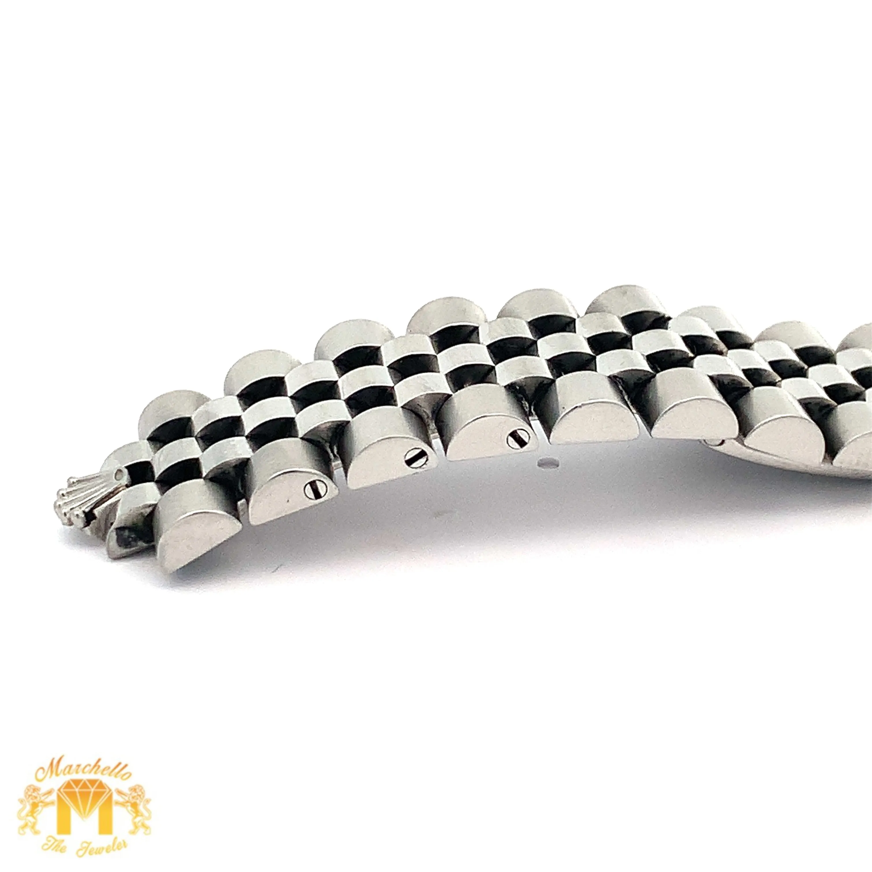 Full Factory 36mm Rolex Watch with Stainless Steel Jubilee Bracelet
