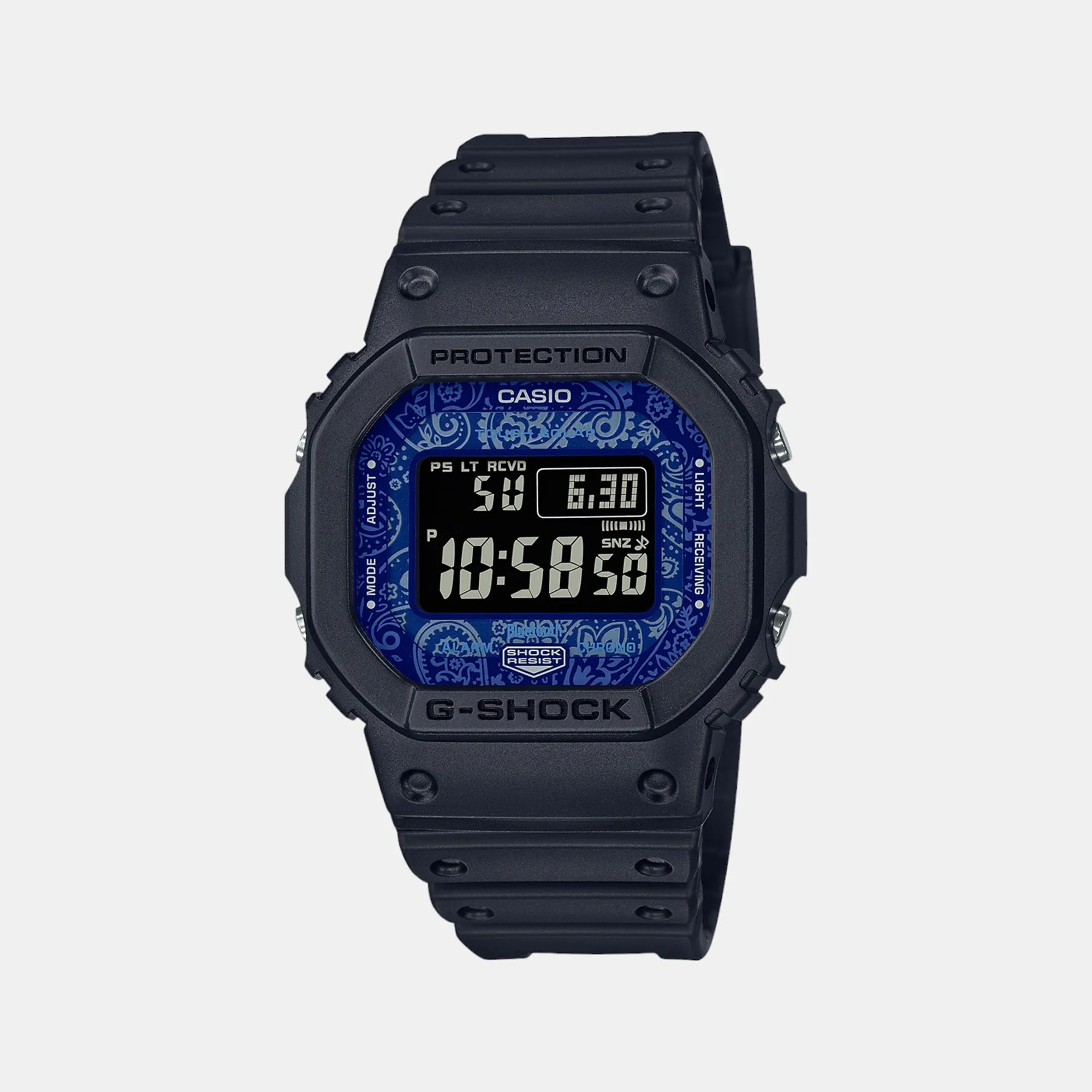 G-Shock Men's Blue Digital Resin Watch G1240 - GW-B5600BP-1DR