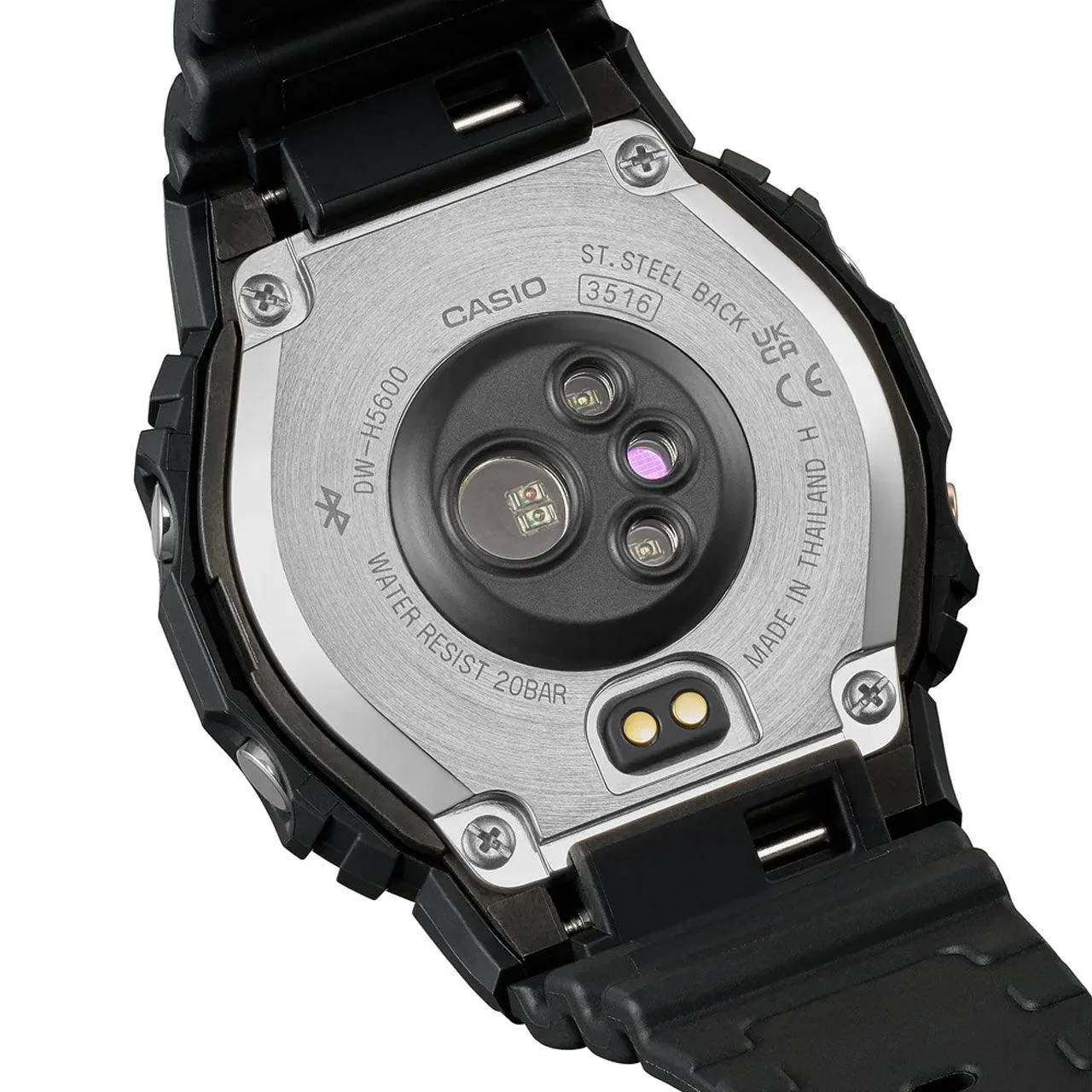 G-Squad - Black Heart Rate Monitor Watch - DWH5600MB-1D