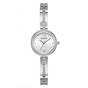 Guess Ladies Lovey Silver Tone Watch GW0655L1