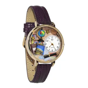 History Teacher 3D Watch Large Style