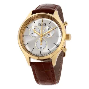 Hugo Boss Companion Chronograph Grey Dial Men's Watch 1513545