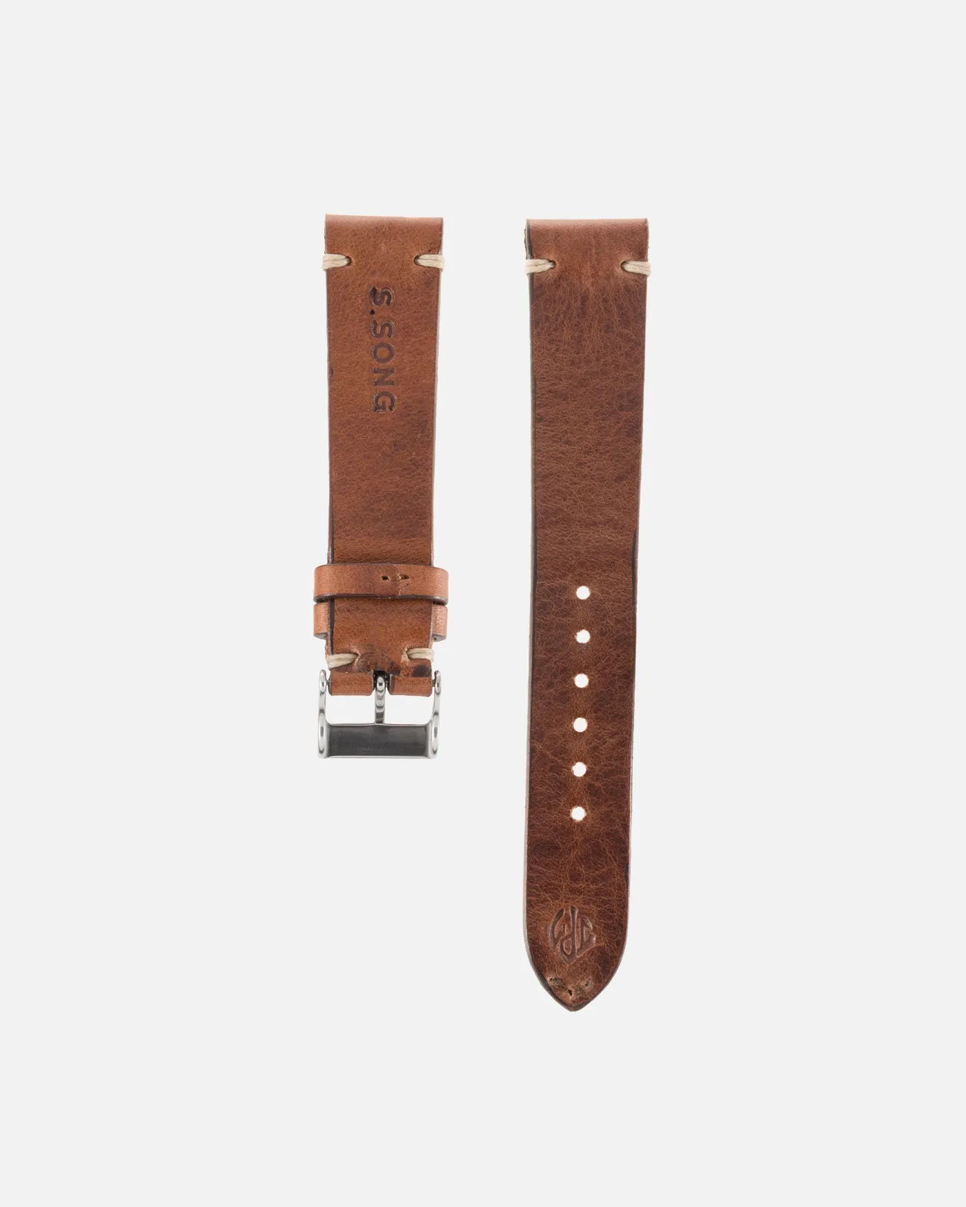 JPM X S.Song Cognac Natural Leather