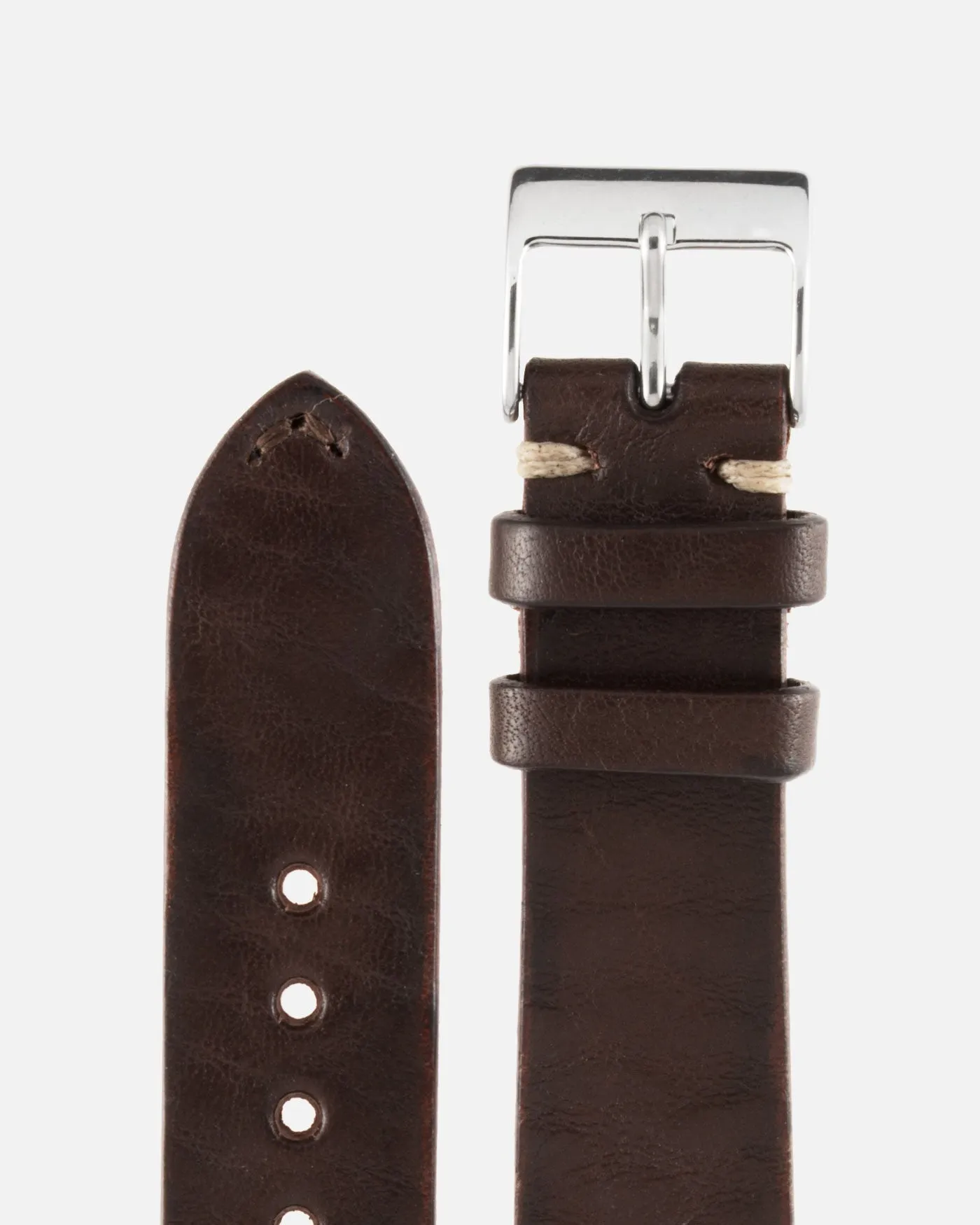JPM X S.Song Dark Brown Natural Leather