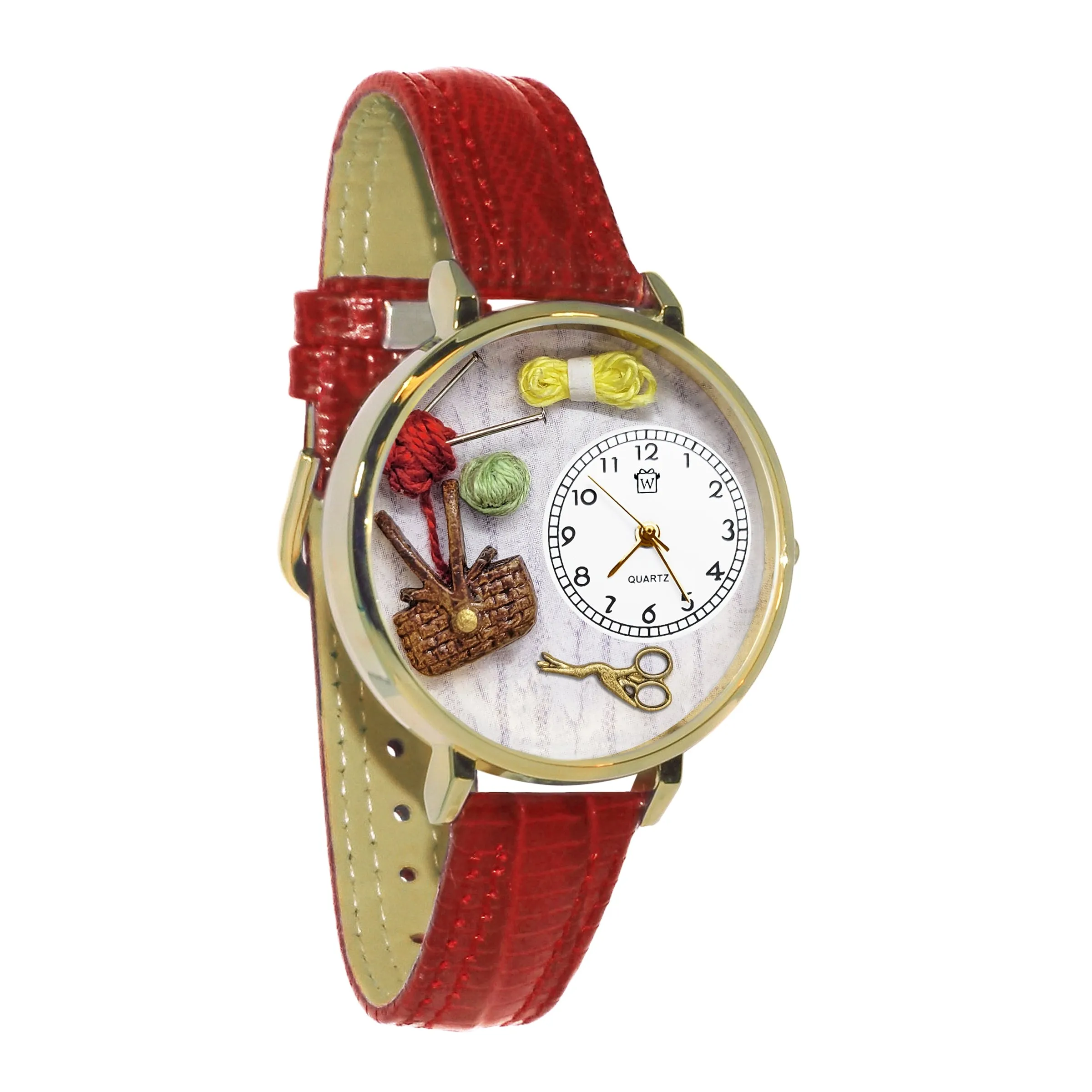 Knitting Basket 3D Watch Large Style