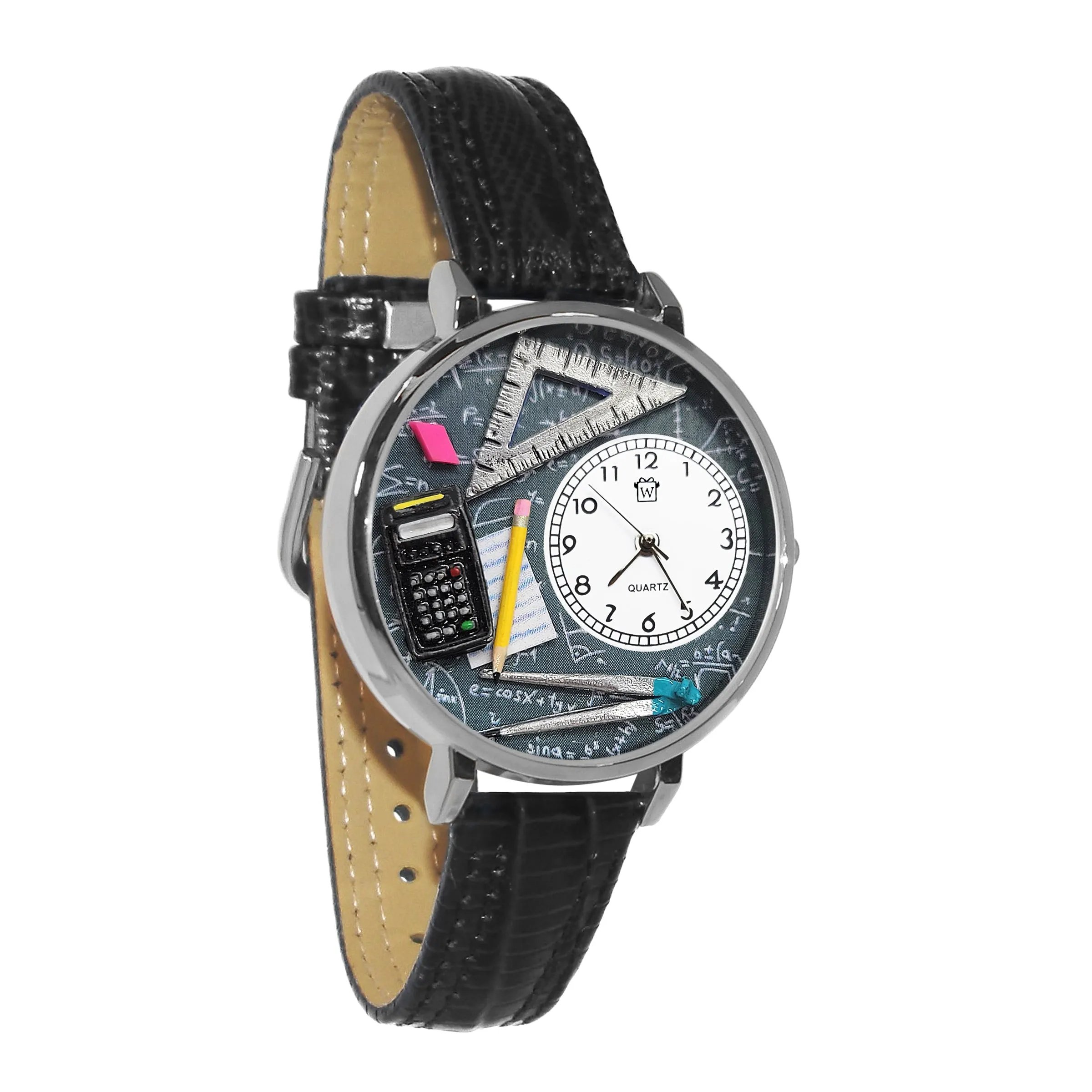 Math Teacher 3D Watch Large Style