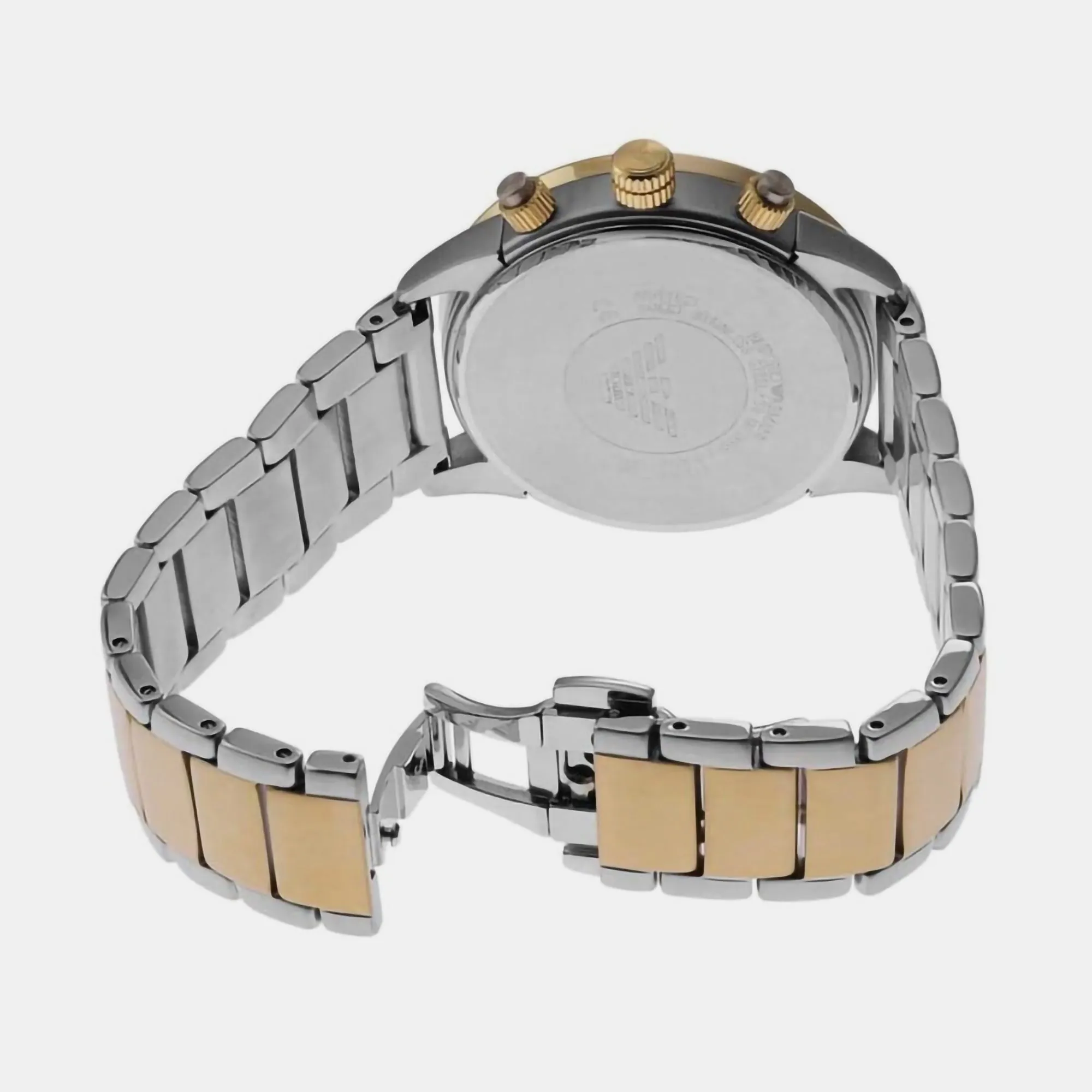 Men's Black Multi-Function Stainless Steel Watch AR11521