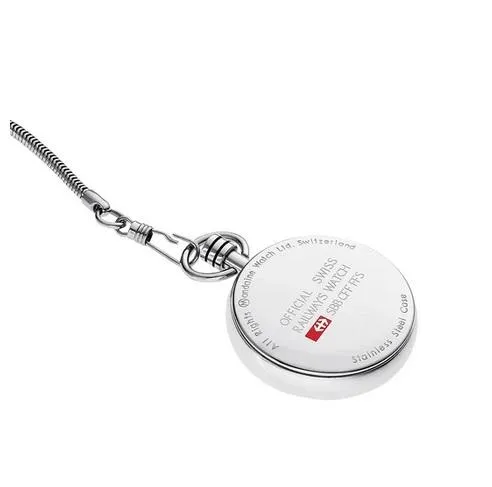 Mondaine Pocket Watch, 43mm, stainless steel, A660.30316.11SBB