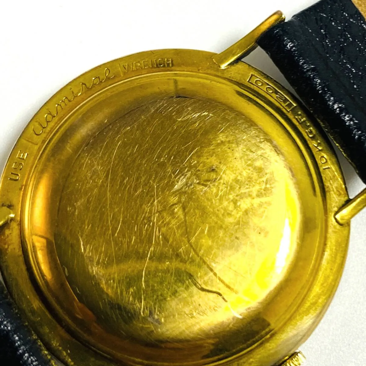 Mystery Dial Longines Automatic 1950s 10kGF Men's Women's Vintage Analog Watch Good Condition
