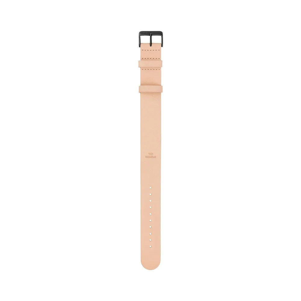 No. 1 - White/Natural Leather