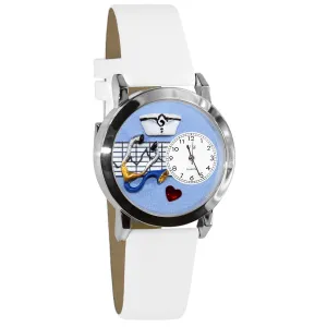 Nurse Blue 3D Watch Small Style