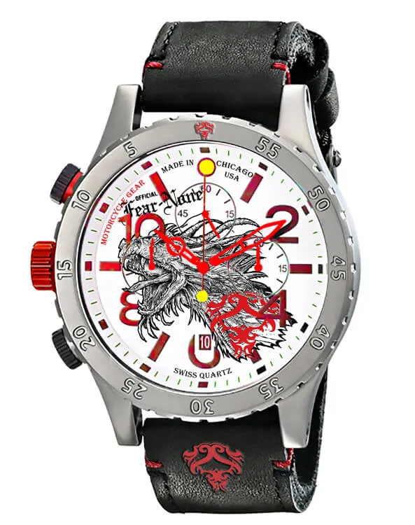 Official FEAR-NONE "Old School Dragon Head" Rider Chrono