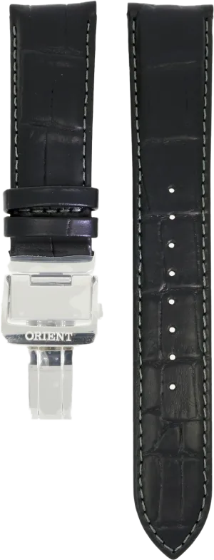 Orient Black Leather Strap 22mm UDEYDSB