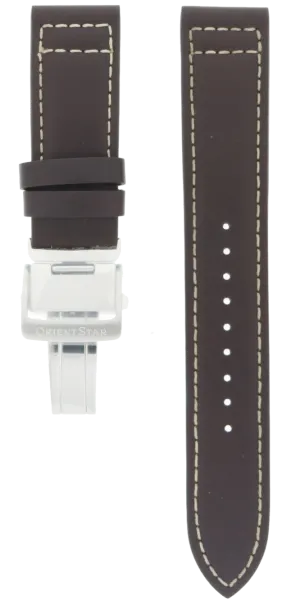 Orient Star Brown Leather Strap 21mm UL038011J0
