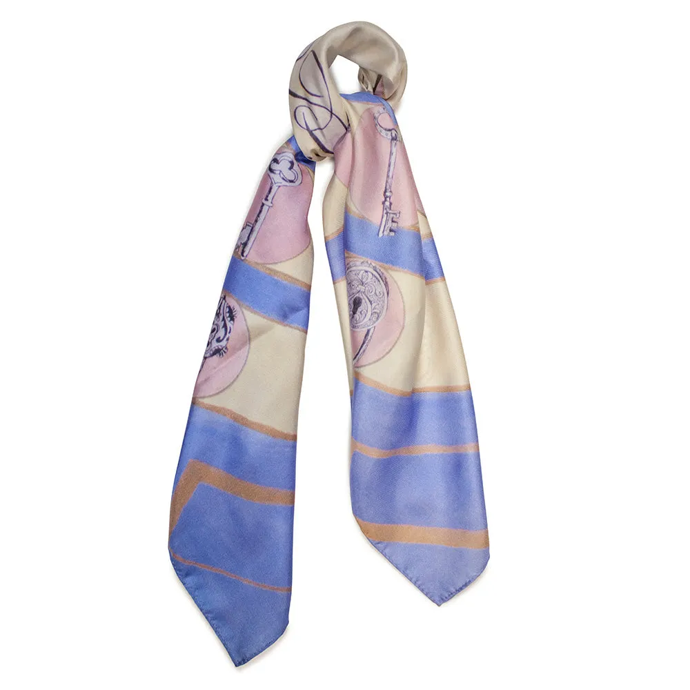 Paris - Square Silk Scarf