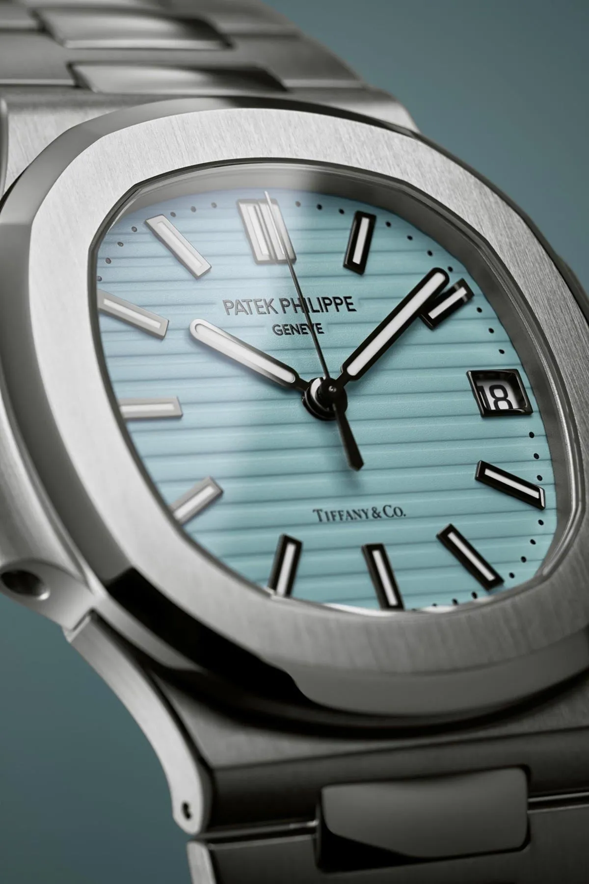 Patek Philippe  Tiffany & Co. Celebrate 170 Years of Partnership with a Limited Edition Nautilus 5711 in Tiffany Blue